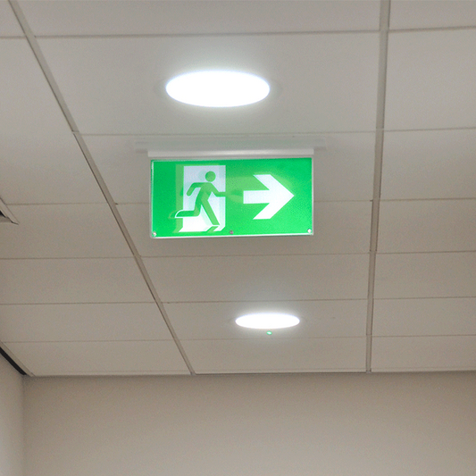 Blade Exit Sign