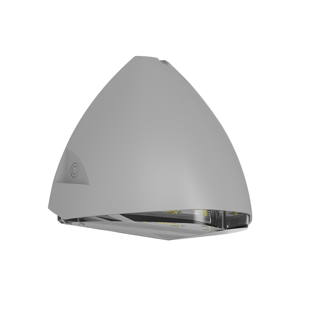 Gray Exterior Light With White Background