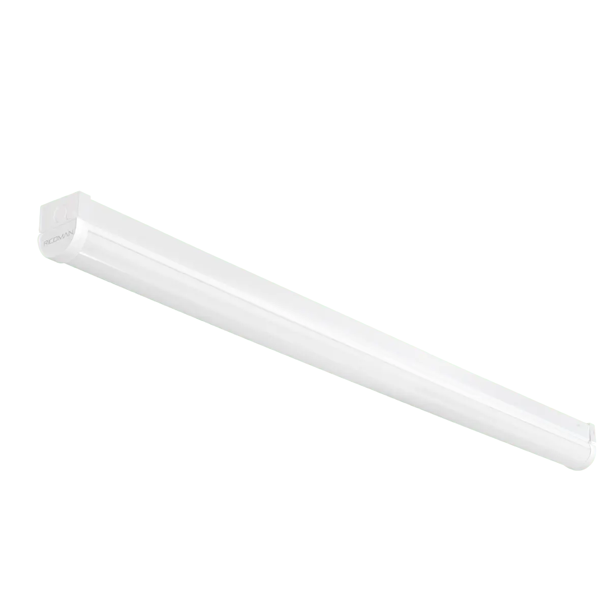 White LED light tube on a white background
