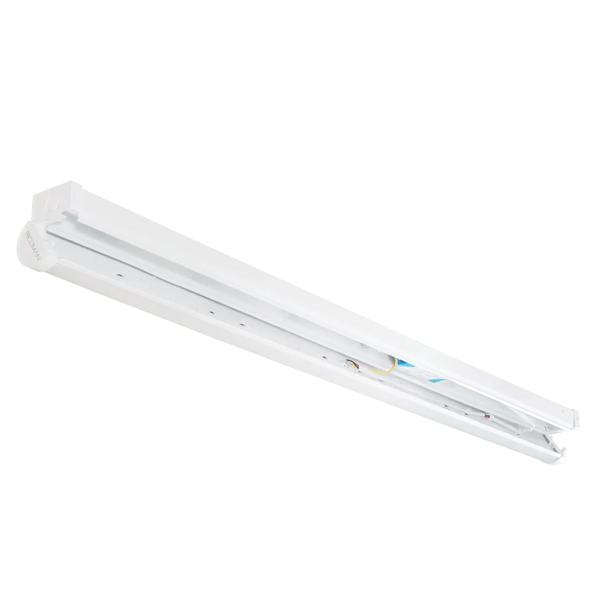 White LED light bulb Orion on a white background