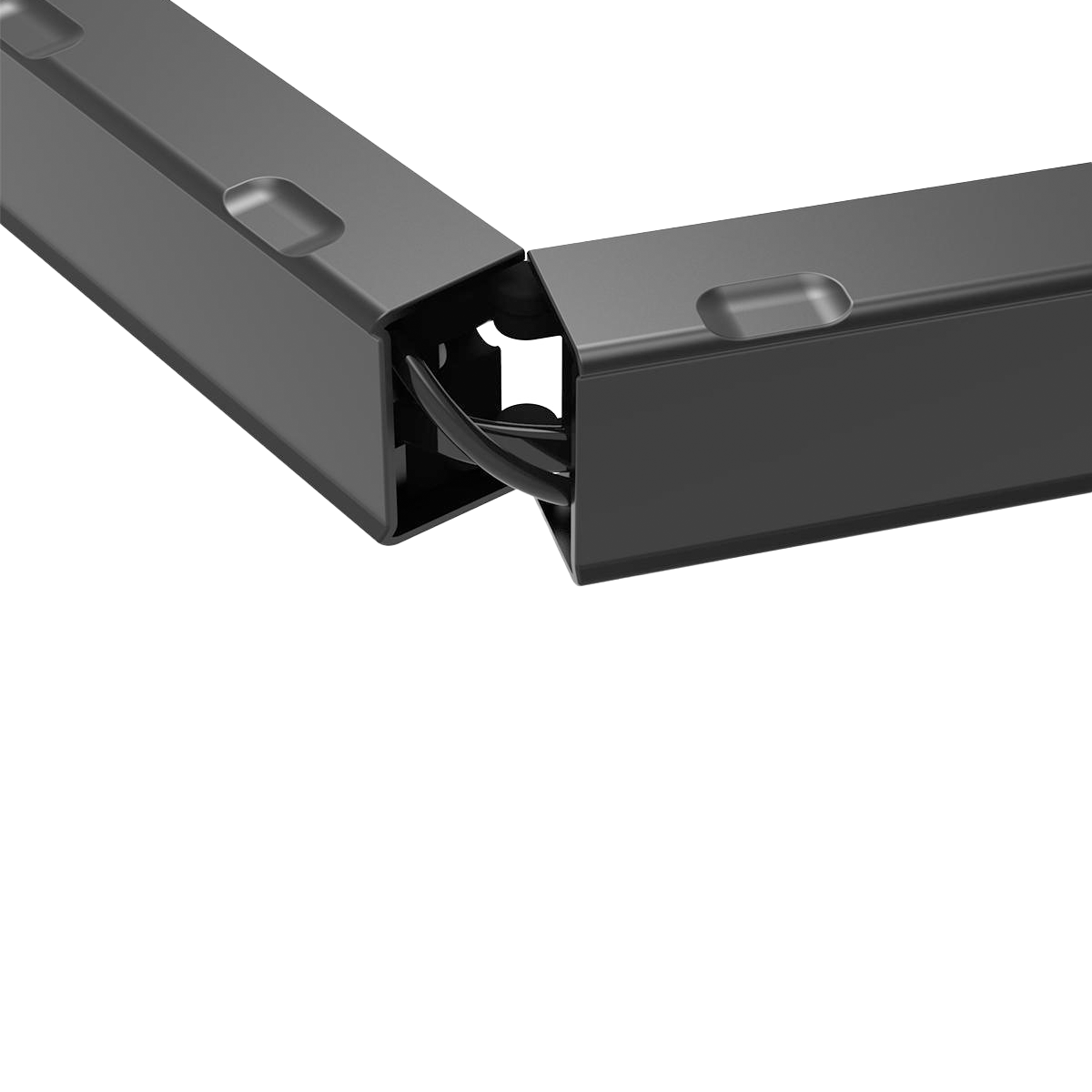 Close-up of a Praevo Emergency downlight bracket on a white background