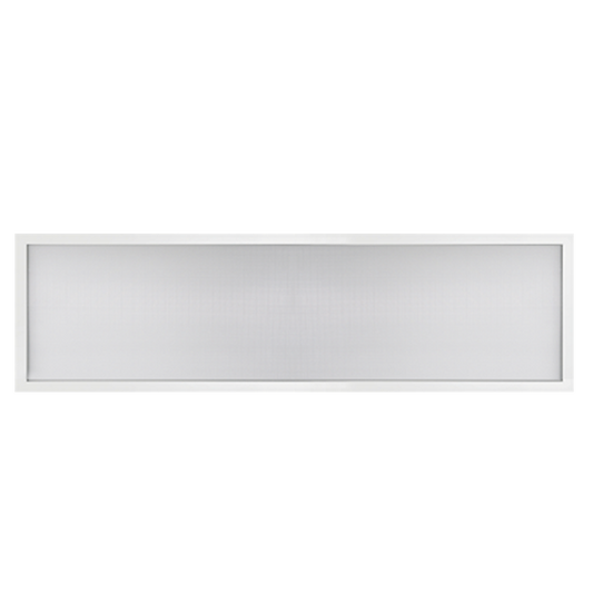 Rectangular white LED light on a white background