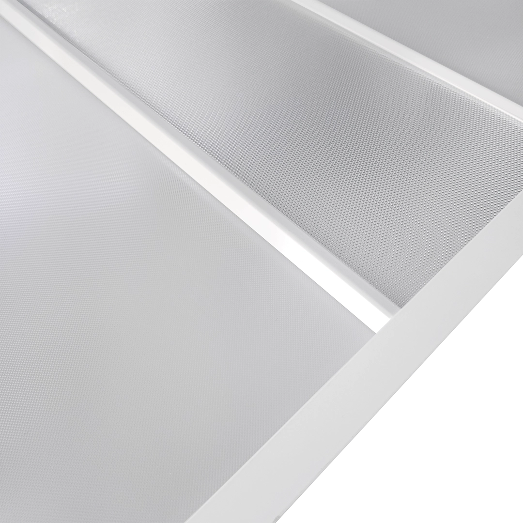 Close up of LED Lights and white background