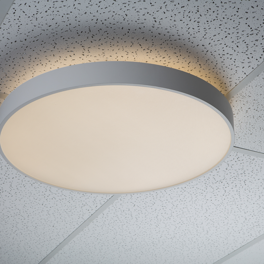 Round ceiling lighting fixture