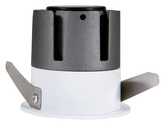 Side White downlight on a white background