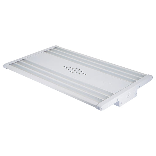 Rectangular white light fixture Thanos on a white background