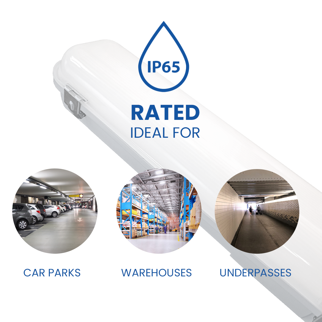 Titan IP65 Non Corrosive Linear batten