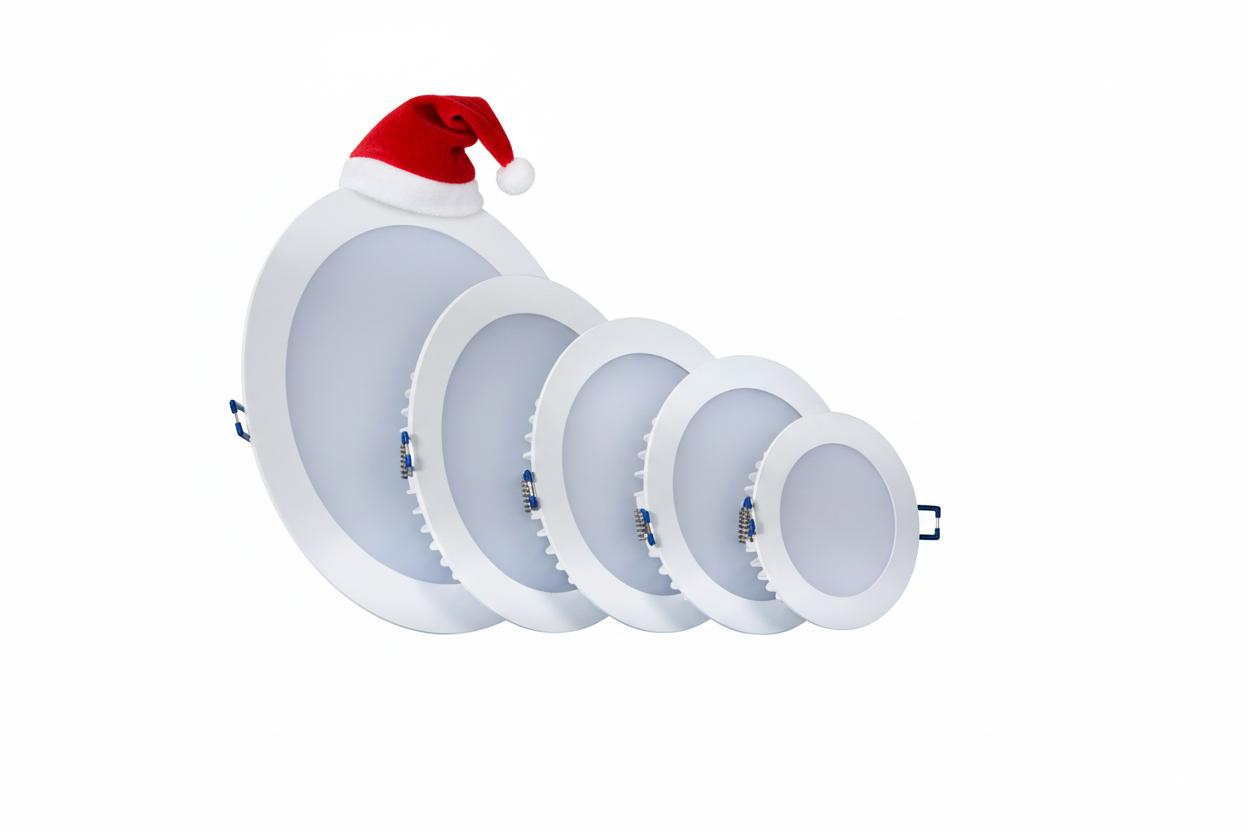 Ultra Slim R-Series Downlight with Christmas Hat